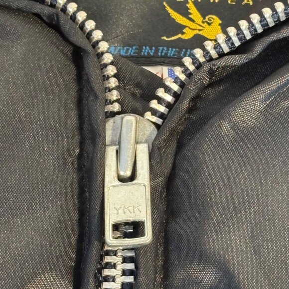 Vintage 70s I. Spiewak Golden Fleece Parka Size 46 NWT Zip Hood Red Lining USA - Picture 13 of 14